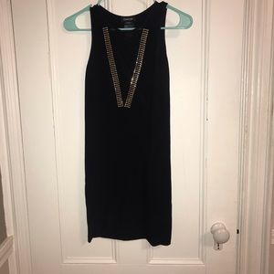 Bebe bodycon mesh cutout dress